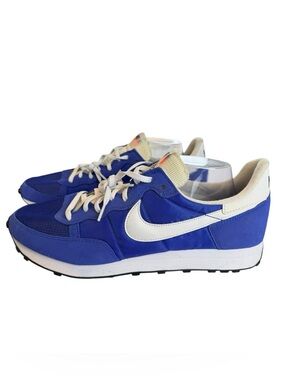 Nike Daybreak Blue Sail Waffle Retro Running Sneakers Nylon Suede Mens
